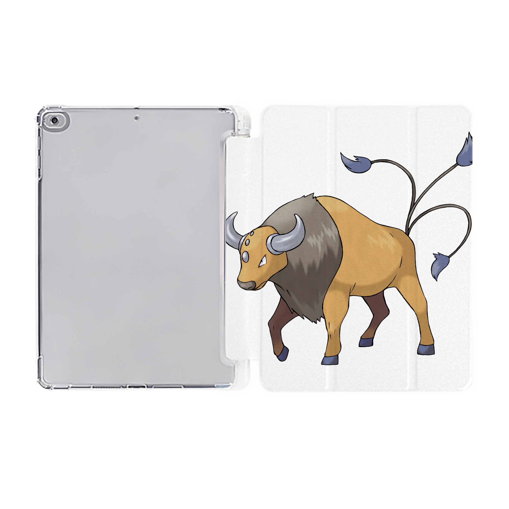 （画像用） ポケットモンスター Pokémon IPad ケース ペン収納付き 三つ折りスタンド PUレザー×シリコン 対応機種9.5/10.5/10.9インチ